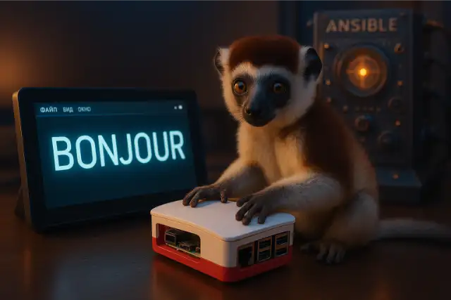 Broadcast devices' name on the local network