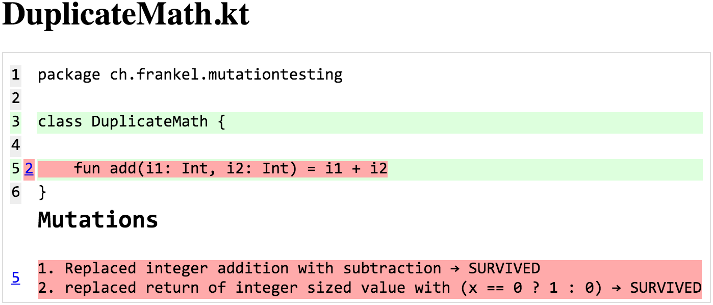 A custom implementation of the Math class