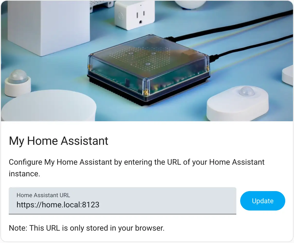 Configure Home Assistant URL