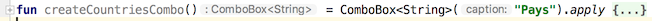 IDE-folded apply function