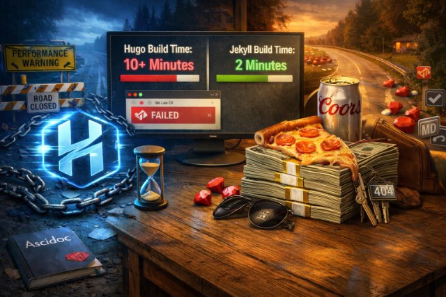 Migrating from Jekyll to Hugo... or not