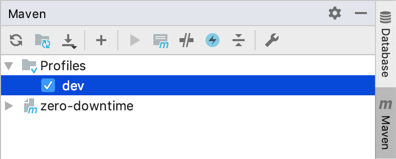 How to activate a Maven profile in IntelliJ IDEA